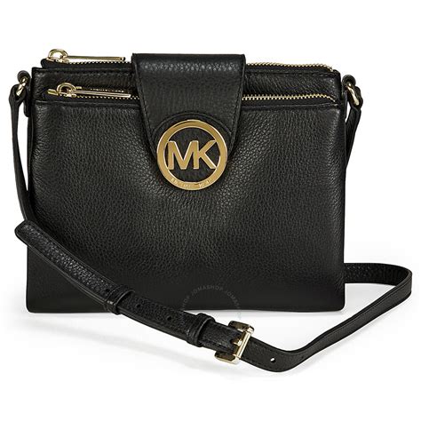 michael michael kors fulton crossbody leather purse|crossbody Michael Kors purse sale.